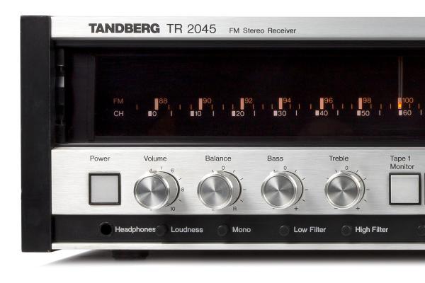 TANDBER TR 2045 Black - Amplituner stereofoniczny